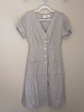 Rachel Zoe LA NY Linen Dress